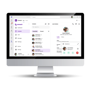 Enreach Contact App voor Teams CLEAN 1